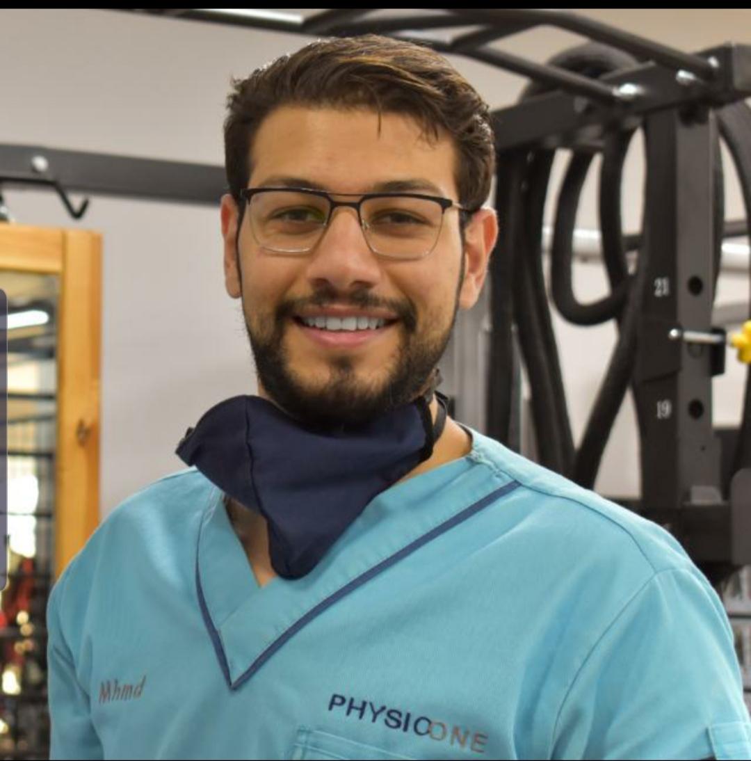 Physiotherapist Mohammed Essam Banner