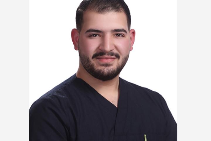Physiotherapist Mohammed Hammad Banner